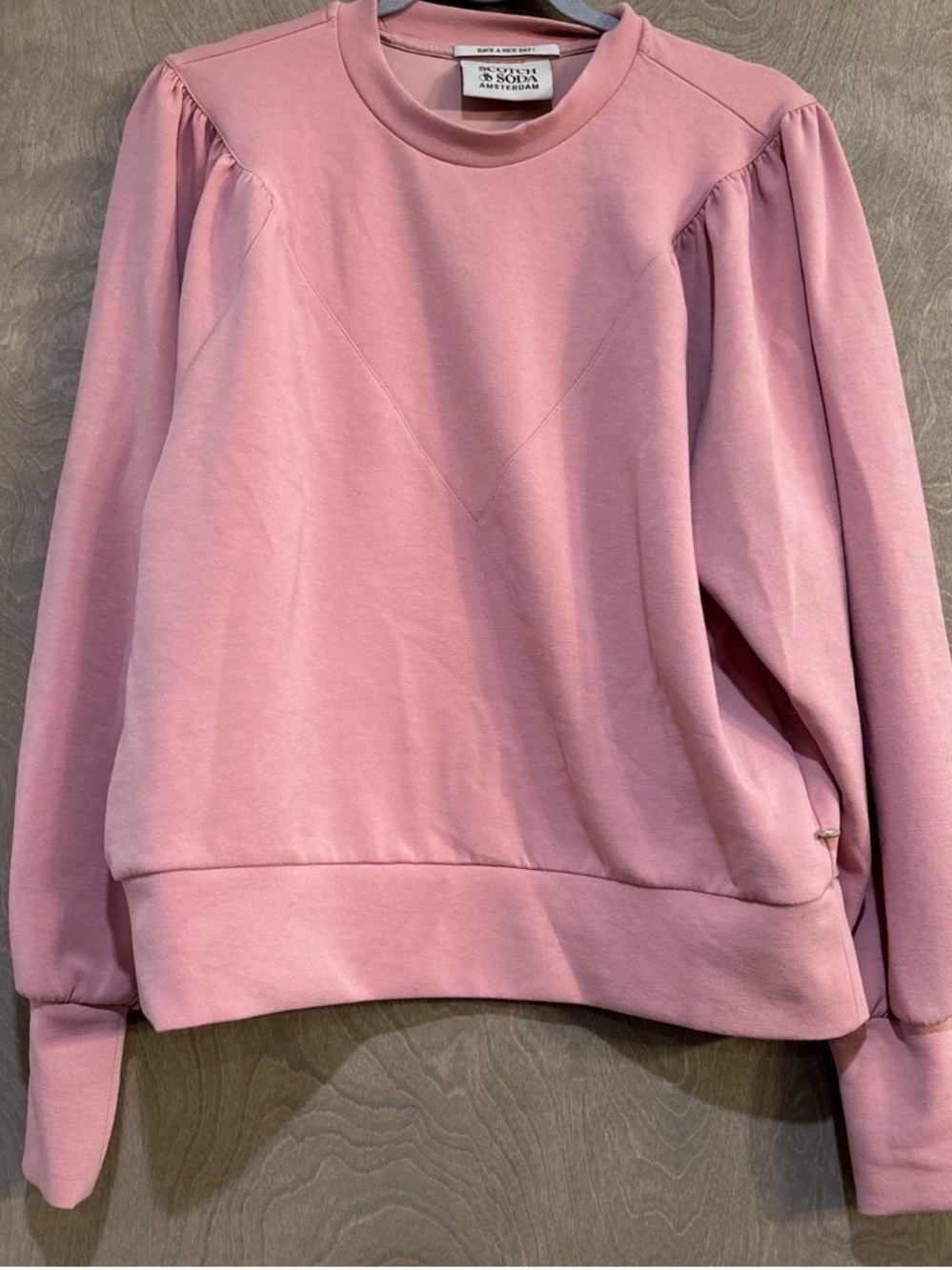 Scotch & Soda sweatshirt top  pink